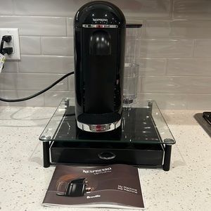Nespresso VertuoPlus (does not come with frother or storage drawer)